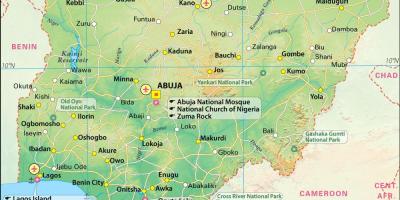تصاویری از نیجریه نقشه